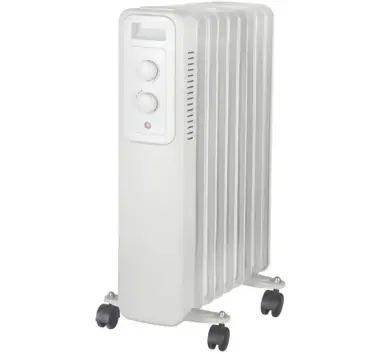 Radiator cu ulei 9 elemenți 2000W Alb Entac - Ultima lansare