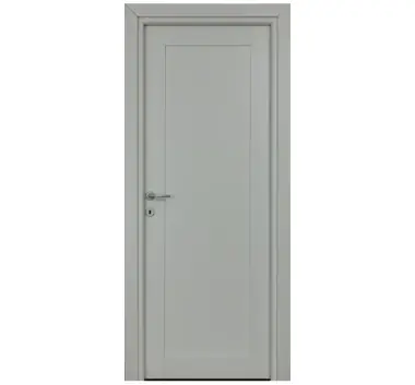 Usa de interior din MDF, Mod panel plin, folie décor, culoare alba, toc 7cm, 780x2030mm, reversibila, constructie modulara - Economisește