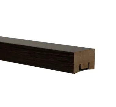 Set riflaj MDF 33mm cu profil montaj 2800x33x19mm wenge - Ofertă limitată