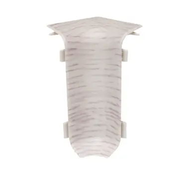 Acum disponibil - Colt interior plinta PVC 6009 Gri Alask 4buc/set