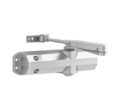 Amortizor argintiu brat hold-open, potrivit pentru usile de stanga sau de dreapta cu greutate pana la 80 kg, clasa de forta 4, 30-4000-0004-60-01 - Calitate superioară