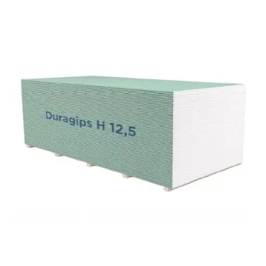 Placa gips carton Saint Gobain Duragips interior tip H protectie umiditate 12.5 x 1200 x 2600 mm, 3.12 mp/placa | Ultimele bucăți