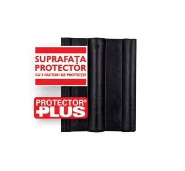 Selecție premium - Tigla de beton Bramac Alpina Clasic 1/1 antracit briliant suprafata protector plus