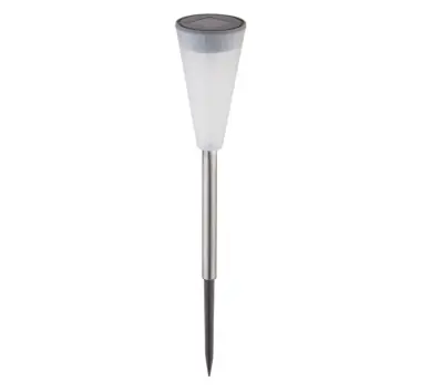 Preț redus - Lampa solara led inox 38 cm