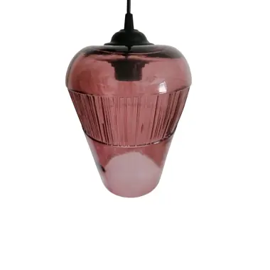 Produs apreciat | Pendul Klausen CORALIT SP1 1XE27 15W KL111094, interior, abajur rosu