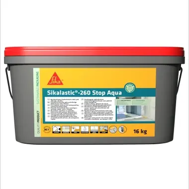 Hidroizolatie pe baza de apa Sikalastic-260 Stop Aqua, 16 kg | Preț outlet