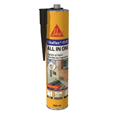 Adeziv si sigilant Sikaflex - 11 FC Purform, negru, 300 ml - Reduceri