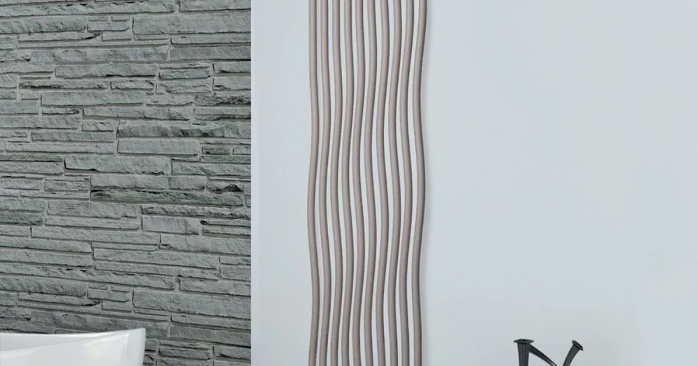 Comandă online - Ribes - Radiator hidraulic fabricat în Italia cu elemente verticale curbate