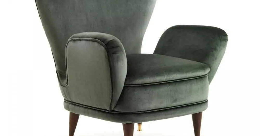 Doar azi | Scaun captusit salon design clasic L78xP75cm, Benny