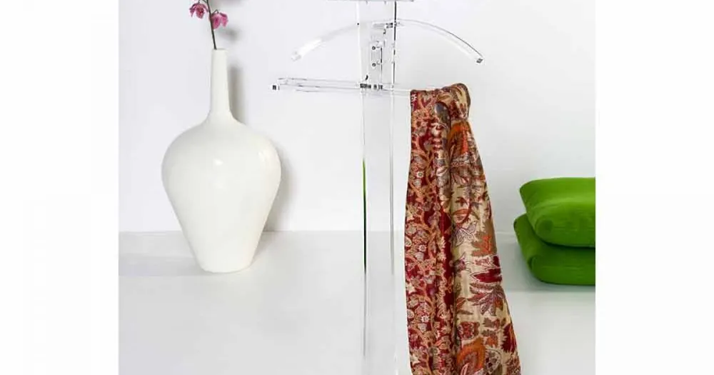 Produs popular | Valet plexiglas transparent Benny design modern made in Italy